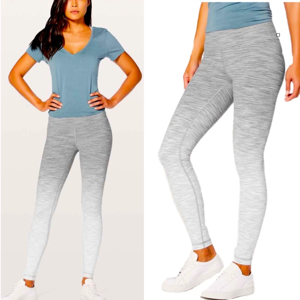 Lululemon Wunder Under High Rise Tight (Ombre Melange) Legging